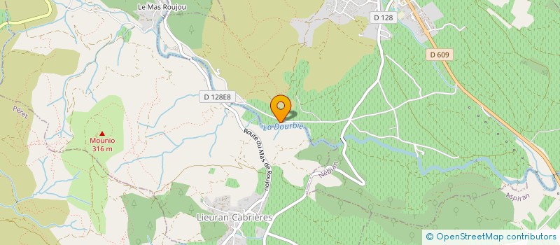 localisation de l'entreprise H.E.S  NEBIAN