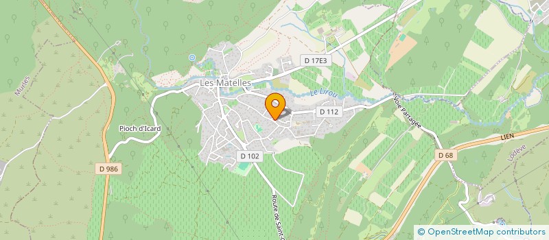 localisation de l'entreprise H. ELGUEDDARI EXPERTISE à LES MATELLES