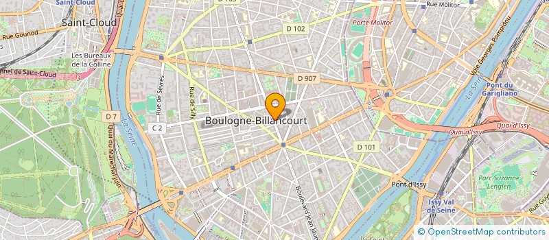 localisation de l'entreprise H-EMUL à BOULOGNE-BILLANCOURT