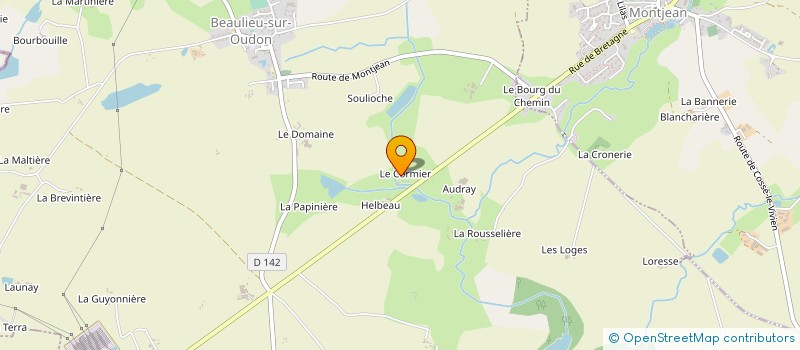 localisation de l'entreprise H-ESTELA  BEAULIEU-SUR-OUDON