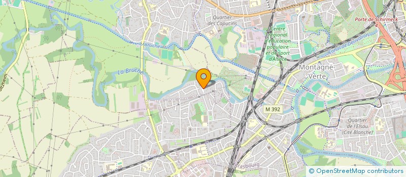 localisation de l'entreprise H ET A'IMMO SCI  ECKBOLSHEIM