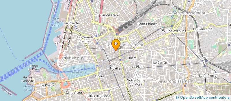 localisation de l'entreprise H ET COMPAGNIE  MARSEILLE