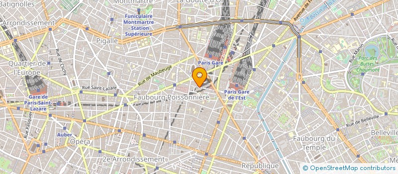 localisation de l'entreprise H ET L à PARIS