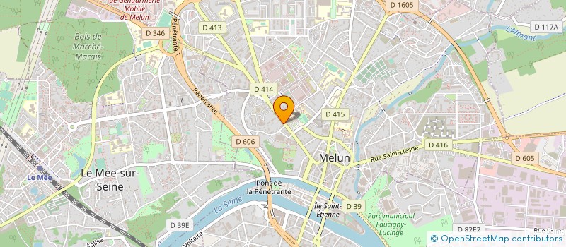 localisation de l'entreprise H ET N COMPAGNY  MELUN