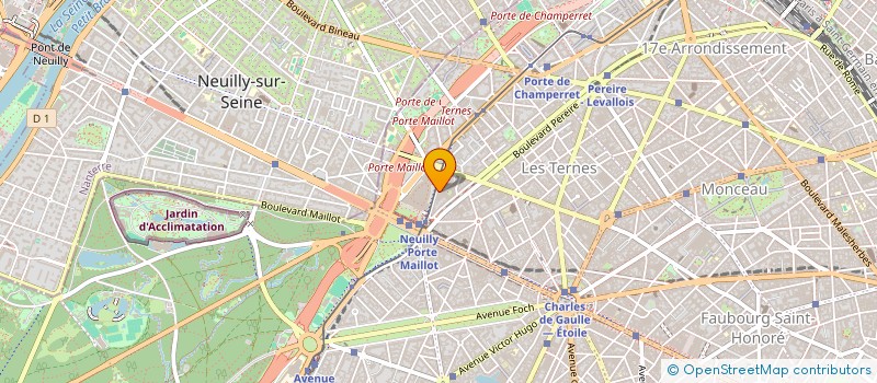 localisation de l'entreprise H ETOILE  PARIS