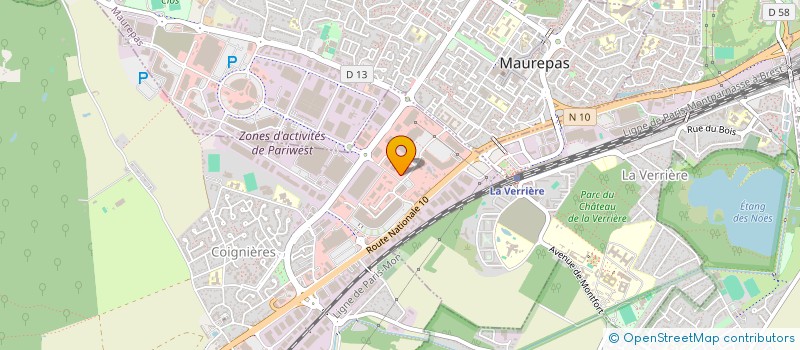 localisation de l'entreprise H EVENTS  COIGNIERES