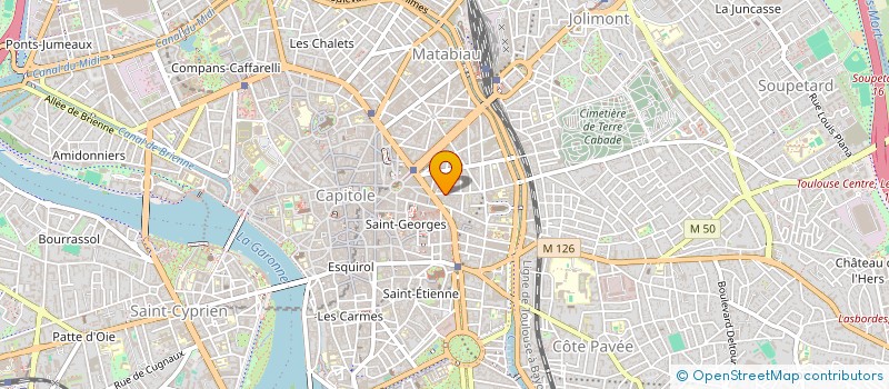 localisation de l'entreprise H EXPRESS à TOULOUSE