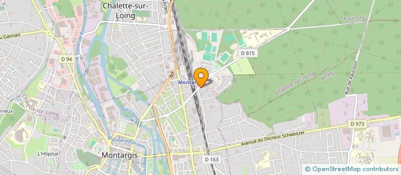 localisation de l'entreprise H&F à MONTARGIS