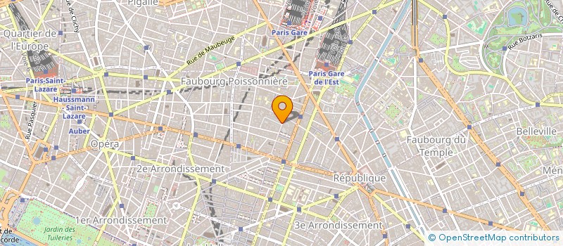 localisation de l'entreprise H.F.C  PARIS