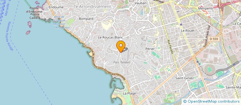 localisation de l'entreprise H.F.D.I. à MARSEILLE