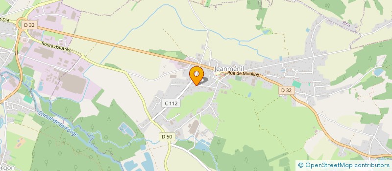 localisation de l'entreprise H&F IMMO  JEANMENIL