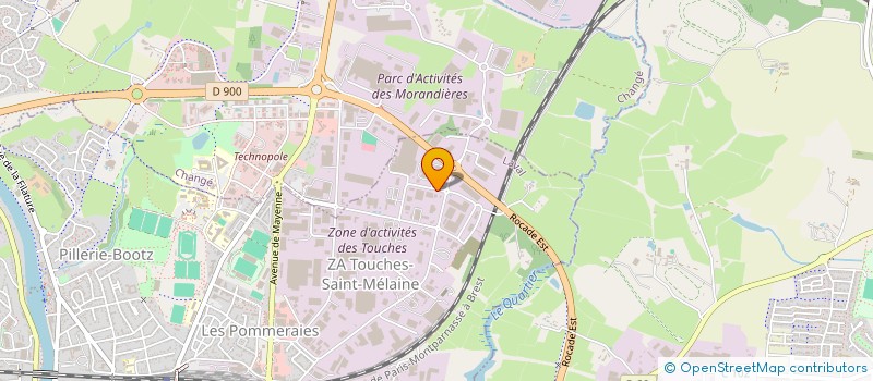 localisation de l'entreprise H.F.P. à LAVAL