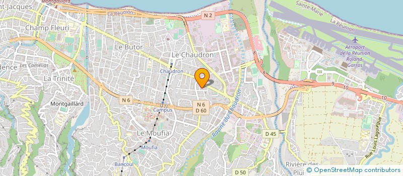 localisation de l'entreprise H.F. SCIENTIFIC TECHNOLOGIES à SAINT-DENIS