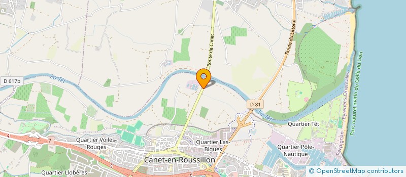 localisation de l'entreprise H FAMILY  CANET-EN-ROUSSILLON