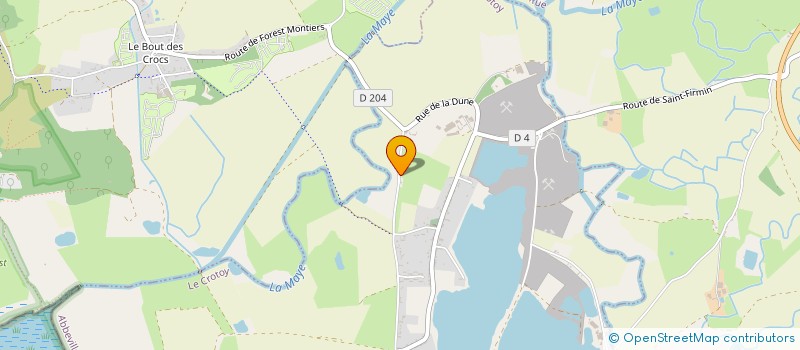 localisation de l'entreprise H FI DELAHAYE à LE CROTOY