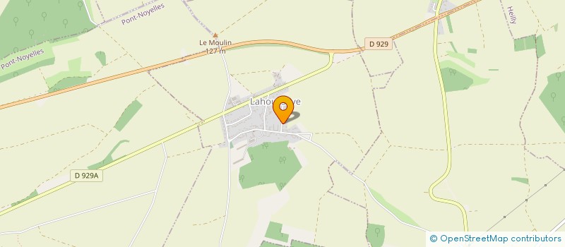 localisation de l'entreprise H. FRIAS  LAHOUSSOYE