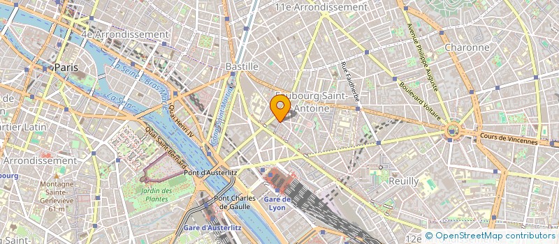 localisation de l'entreprise H.G  PARIS