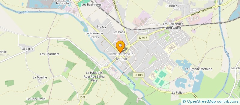 localisation de l'entreprise H G BARBER SHOP  MONTOIRE-SUR-LE-LOIR