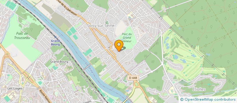 localisation de l'entreprise H&G CONSEIL à SOISY-SUR-SEINE