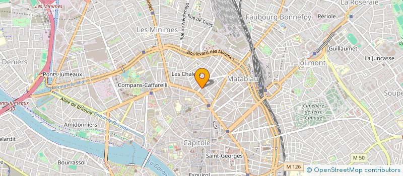 localisation de l'entreprise H.G FORMATIONS  TOULOUSE