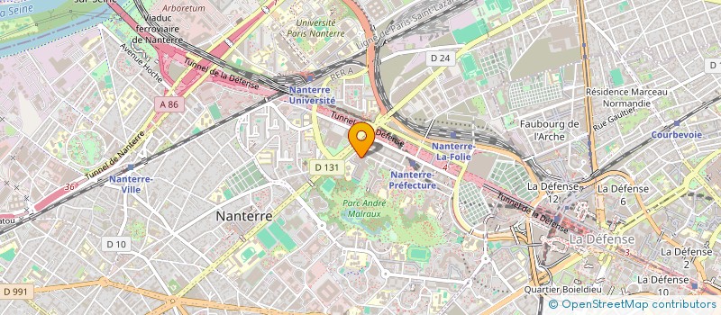 localisation de l'entreprise H G LILTI ET J DEUIL à NANTERRE