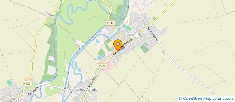 localisation de l'entreprise H. & G. MARECHALLE  ASFELD