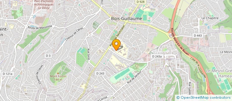 localisation de l'entreprise H&G SECURITE à BOIS-GUILLAUME