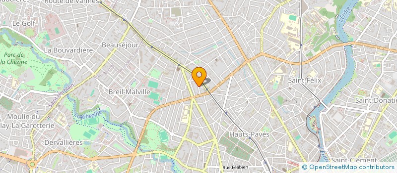 localisation de l'entreprise H.GUIRIDEN à NANTES