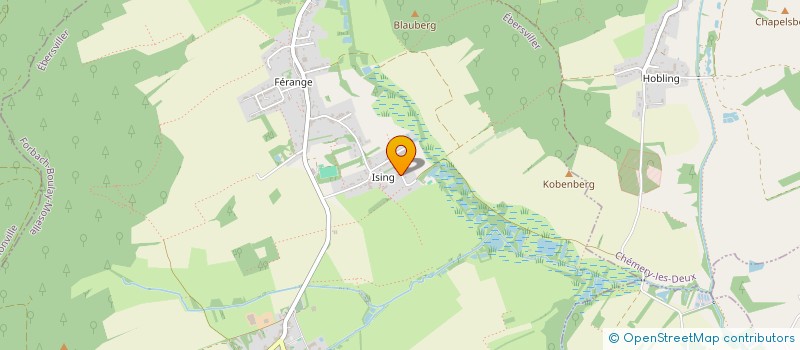 localisation de l'entreprise H GUITARS  EBERSVILLER