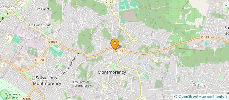 localisation de l'entreprise H H  MONTMORENCY