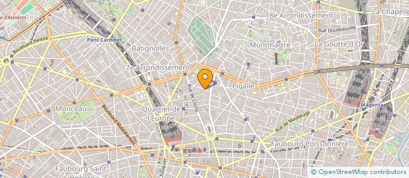 localisation de l'entreprise H&H  PARIS