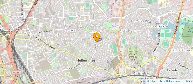 localisation de l'entreprise H&H FERMETURES à LILLE