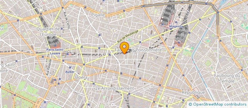 localisation de l'entreprise H&H (HAMERS - DIAMPREST)  PARIS