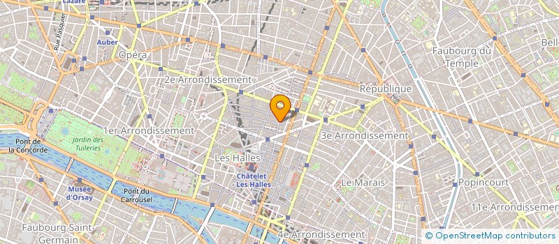 localisation de l'entreprise H & H PARIS  PARIS