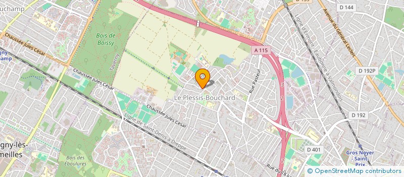 localisation de l'entreprise H&H SOLUTIONS  LE PLESSIS-BOUCHARD