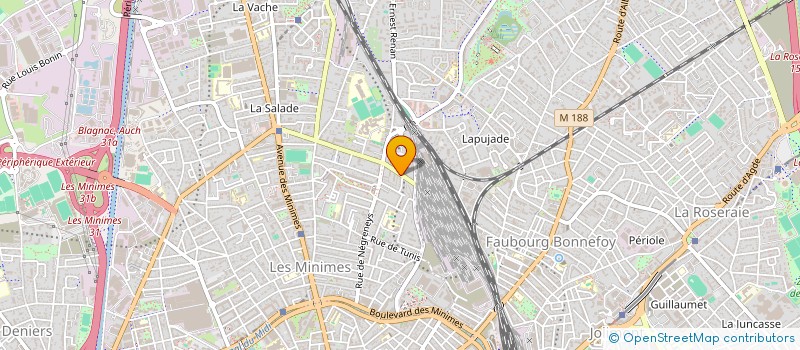 localisation de l'entreprise H&H TRANSPORTS à TOULOUSE