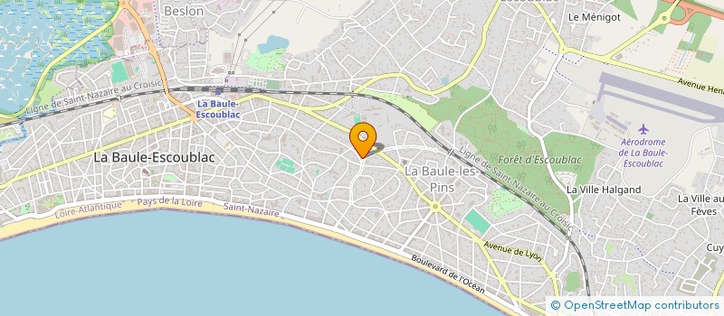 localisation de l'entreprise H&I PARTNERS FRANCE à LA BAULE-ESCOUBLAC