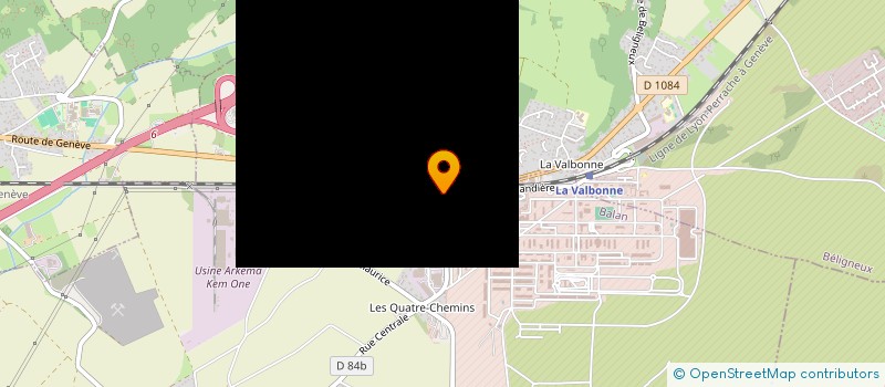 localisation de l'entreprise H.IMMO à BALAN
