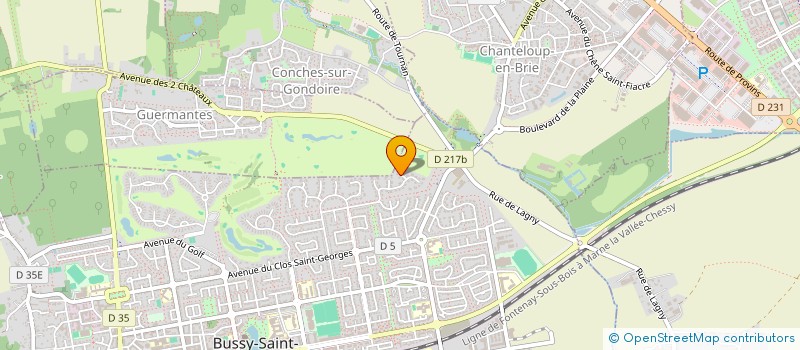 localisation de l'entreprise H-IMMO INVESTMENTS  BUSSY-SAINT-GEORGES