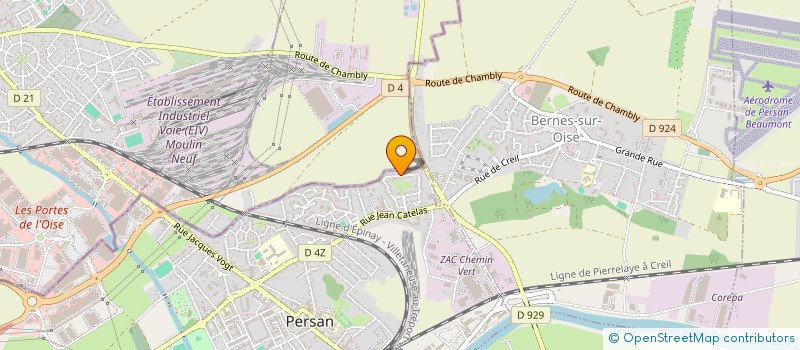 localisation de l'entreprise H IMMOBILIER  PERSAN