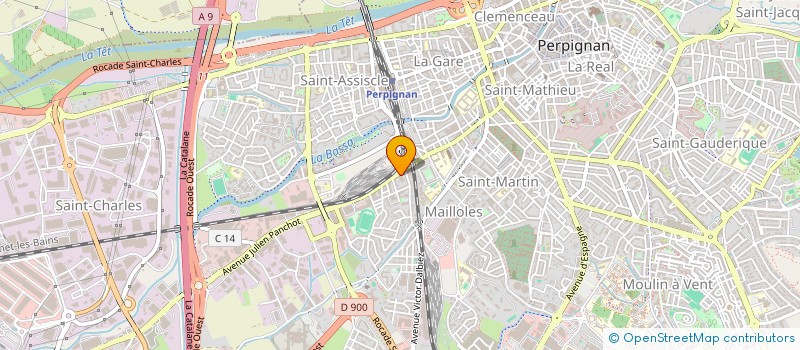 localisation de l'entreprise H-IT  PERPIGNAN