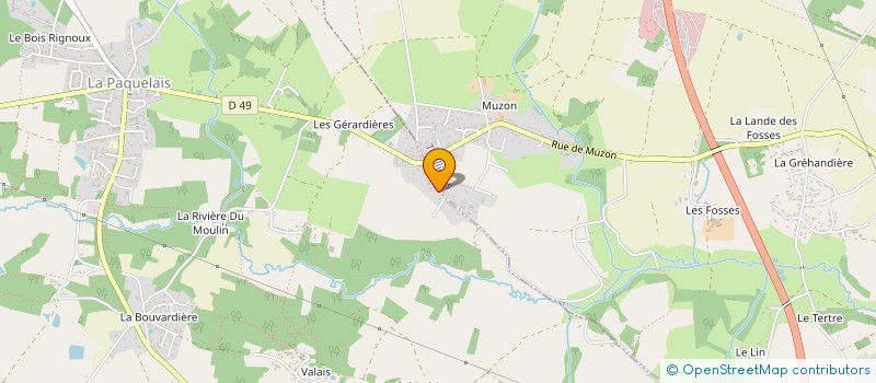 localisation de l'entreprise H & J à VIGNEUX-DE-BRETAGNE