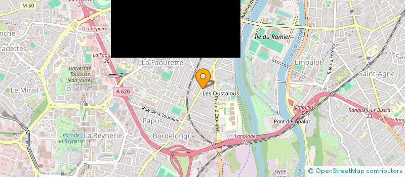 localisation de l'entreprise H.J. COURSES à TOULOUSE