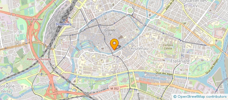localisation de l'entreprise H.K à STRASBOURG