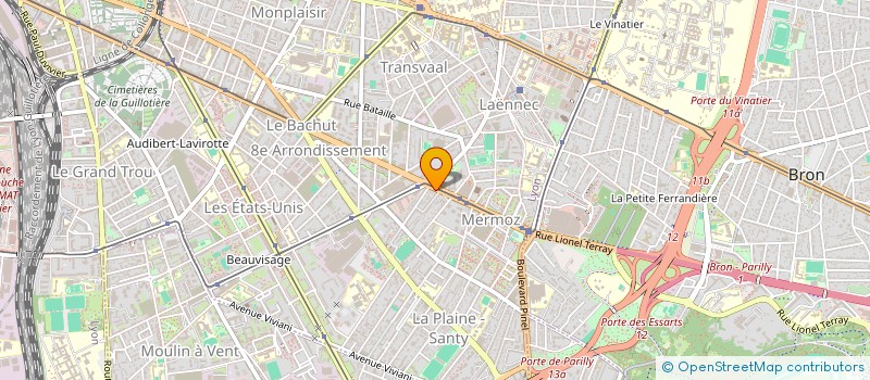 localisation de l'entreprise H.K.D  LYON