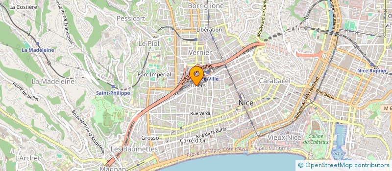 localisation de l'entreprise H.K DEMOLITION à NICE