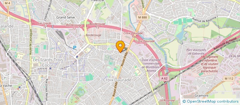 localisation de l'entreprise H&K EVENT'S  TOULOUSE