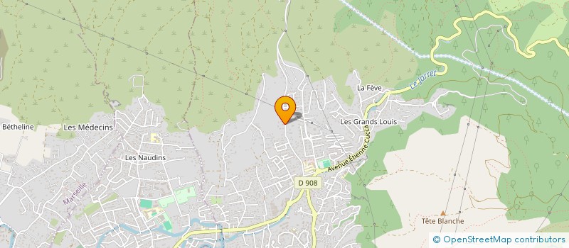 localisation de l'entreprise H.K.S  ALLAUCH