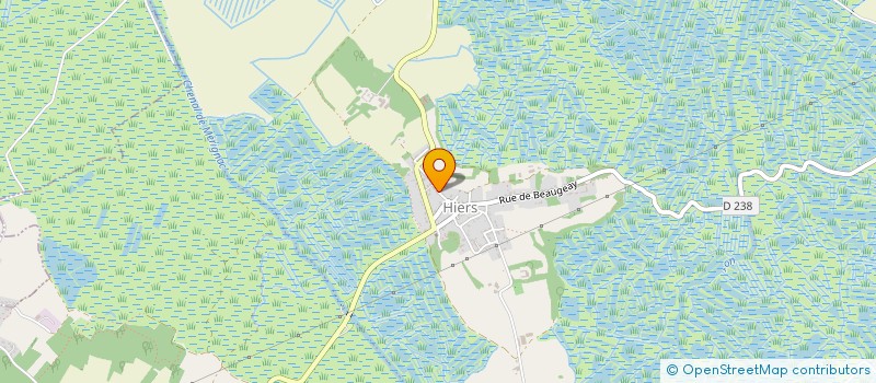 localisation de l'entreprise H.L  MARENNES-HIERS-BROUAGE