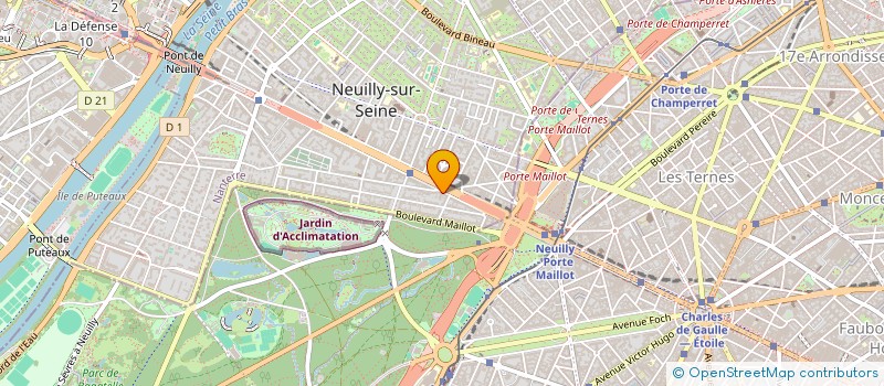 localisation de l'entreprise H & L ASSOCIES à NEUILLY-SUR-SEINE